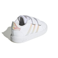 adidas Grand Court CF I Sneaker Kinder - FTWWHT/IRIDES/FTWWHT - Größe 23-
