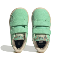 adidas Grand Court Grogu CF I Sneaker Kinder - GRNGLO/SANSTR/SANSTR - Größe 25-