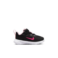 Nike Revolution 6 Sneaker Kinder - BLACK/HYPER PINK-PINK FOAM 007 - Größe 8C